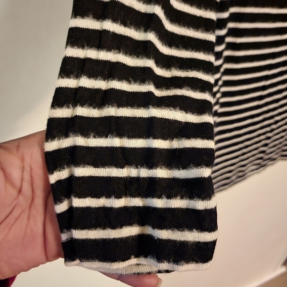 Hye Park and Lune Stripe Black White Dress Size 1/S NWT - Picture 6 of 12